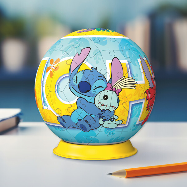 3D-puslespil Disney Stitch 72 brikker (Billede 4 af 4)