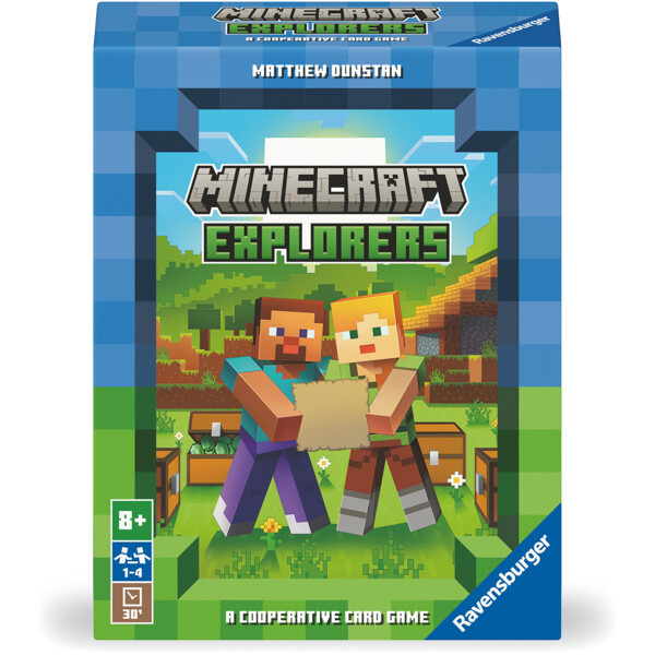 Ravensburger Kortspil: Minecraft Explorers (Billede 1 af 4)