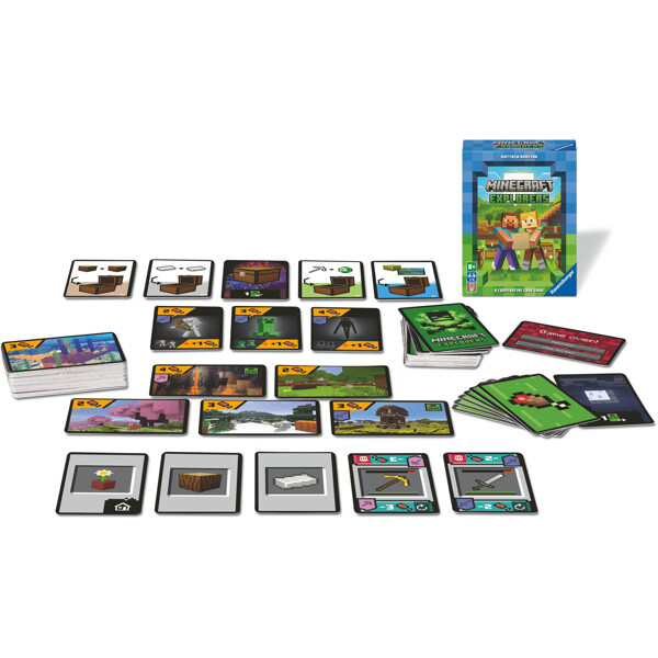 Ravensburger Kortspil: Minecraft Explorers (Billede 2 af 4)
