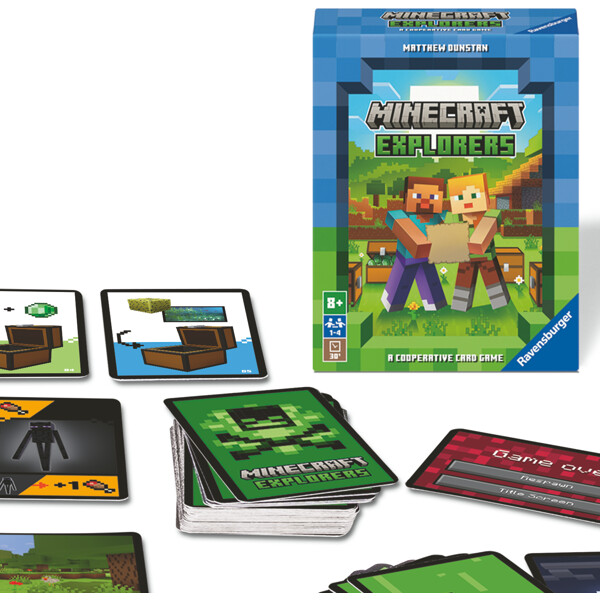 Ravensburger Kortspil: Minecraft Explorers (Billede 3 af 4)