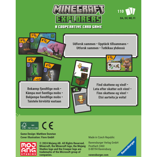 Ravensburger Kortspil: Minecraft Explorers (Billede 4 af 4)