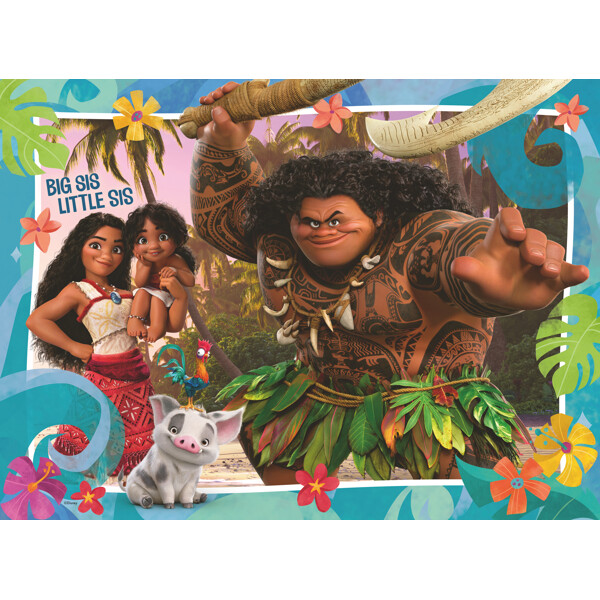 Puslespil XXL 100 Brikker Disney Vaiana 2 (Billede 2 af 2)