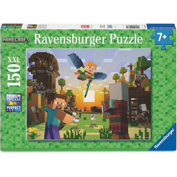 Puslespil XXL 150 Brikker Minecraft Arkitektur (Billede 1 af 2)