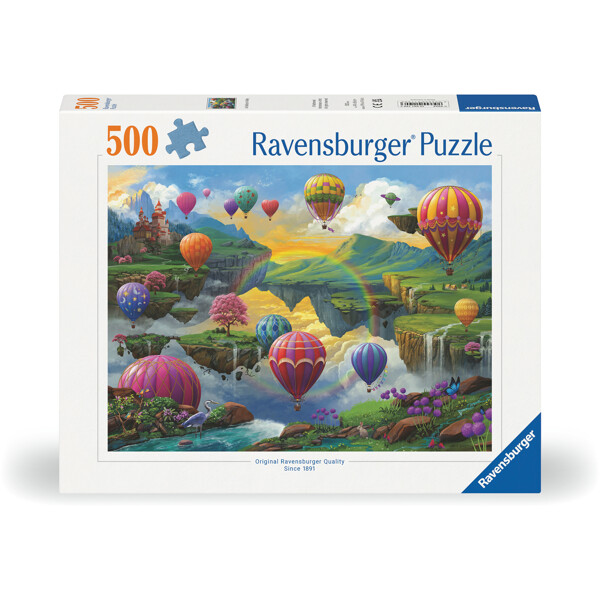 Puslespil 500 Brikker Air Balloon Valley (Billede 1 af 2)
