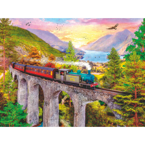 Puslespil 1500 Brikker Efterårsviadukt (Billede 2 af 4)