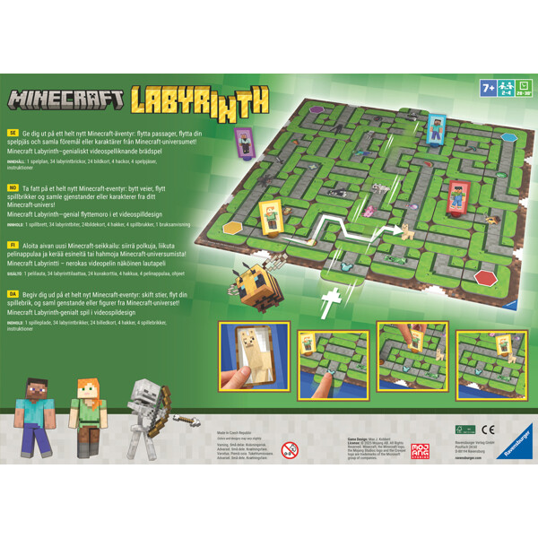 Ravensburger Labyrint Minecraft (Billede 3 af 3)