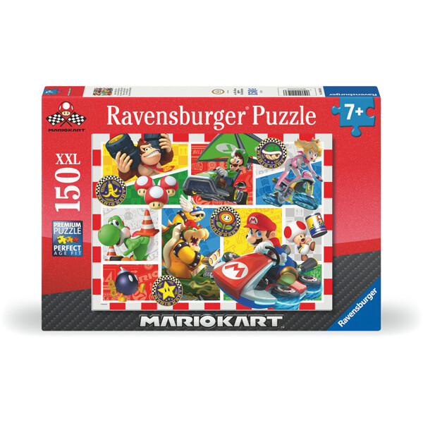 Puslespil XXL 150 Brikker Mario Kart (Billede 1 af 2)