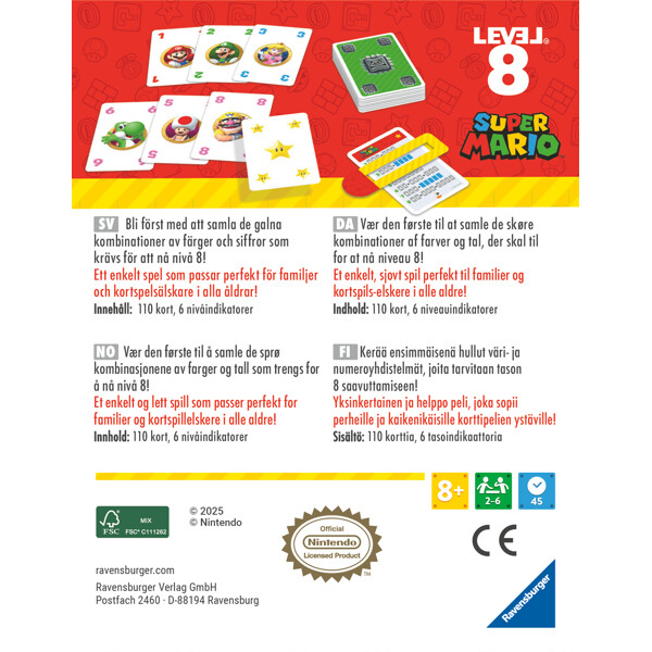 Ravensburger Kortspil: Super Mario Level 8 (Billede 3 af 3)