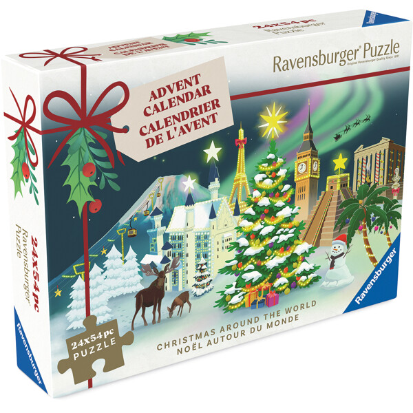 Ravensburger Julekalenderpuslespil (Billede 1 af 3)