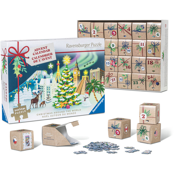 Ravensburger Julekalenderpuslespil (Billede 2 af 3)