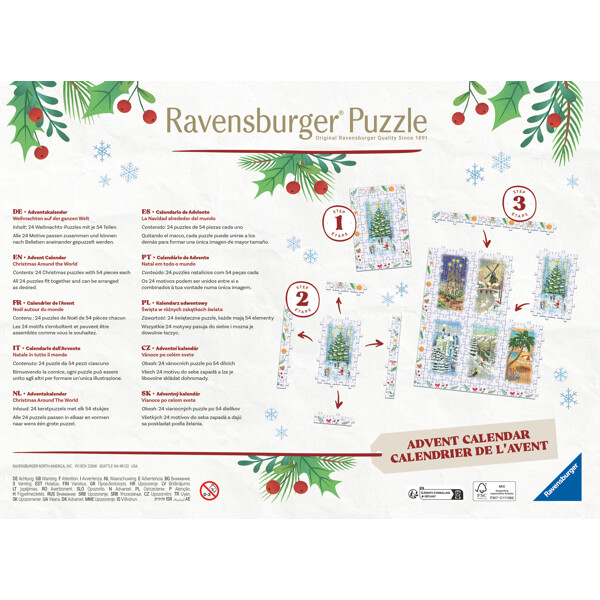 Ravensburger Julekalenderpuslespil (Billede 3 af 3)