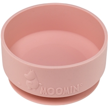 Rosehip Pink - Mumi Silikone Skål med Sugekop