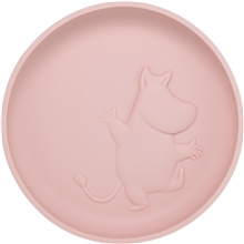 Rosehip Pink - Mumi Silikone Tallerken med Sugekop