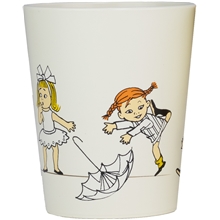 Pippi Cirkus Tumbler-Kop Beige