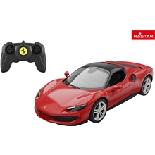 Rastar R/C 1:16 Ferrari Rød