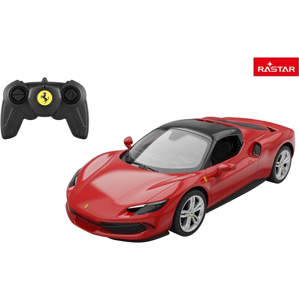 Rastar R/C 1:16 Ferrari Rød