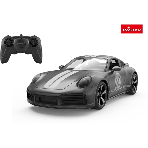 Rastar R/C 1:16 Porsche Grå
