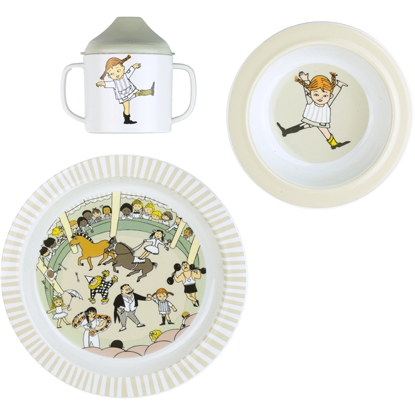 Pippi Cirkus Børneservice 3 dele (Billede 1 af 4)