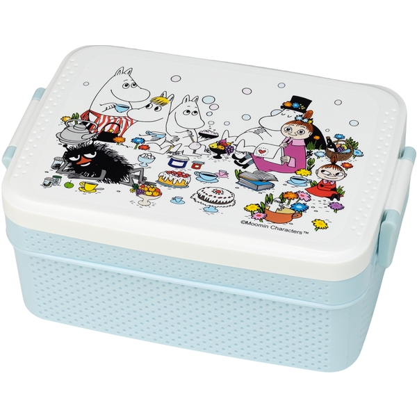 Madkasse Mumi Picnic Lyseblå (Billede 2 af 3)