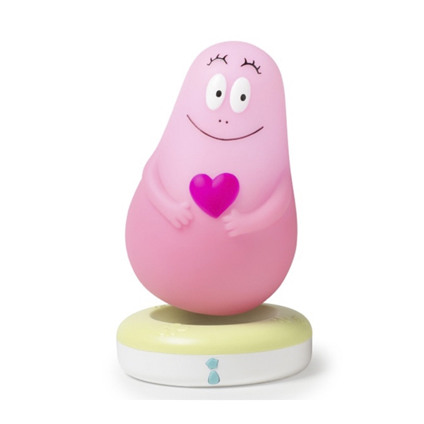 Pabobo Lumilove Natlampe Barbapapa Lyserød (Billede 2 af 4)