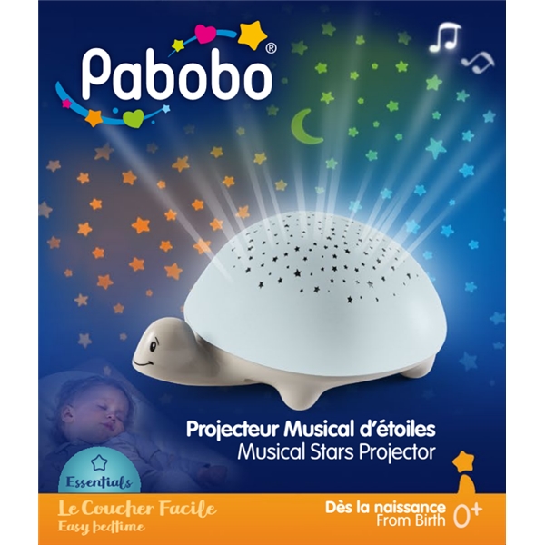 Pabobo Stjerneprojektor Stjerne Skildpadde Grå (Billede 5 af 5)