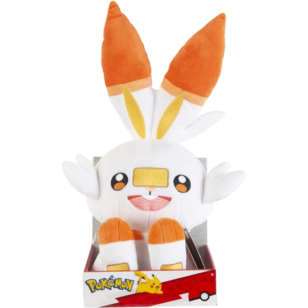 Pokémon Plush Scorbunny 30 cm (Billede 3 af 3)