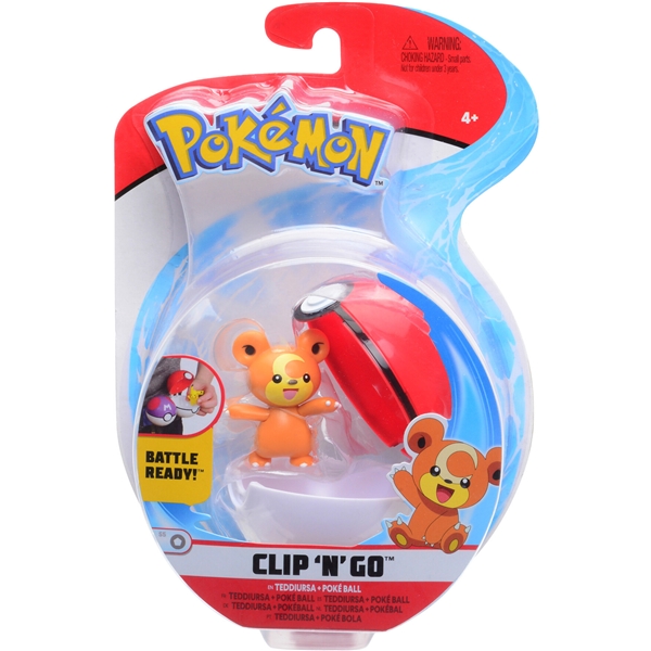 Pokémon Clip 'N Go Sneasel & Dusk Ball (Billede 1 af 4)