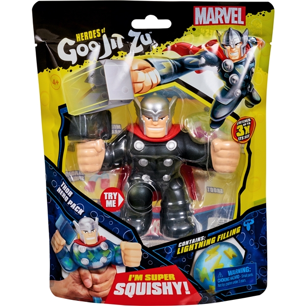Goo Jit Zu Marvel SGL Pack S3 Thor (Billede 1 af 2)