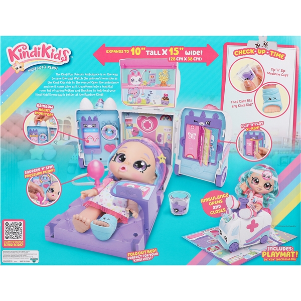 Kindi Kids Kindi Fun Unicorn Ambulance (Billede 4 af 6)