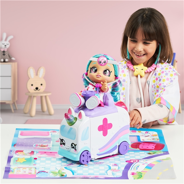 Kindi Kids Kindi Fun Unicorn Ambulance (Billede 5 af 6)