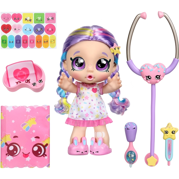 Kindi Kids Shiver 'n' Shake Rainbow Kate Set (Billede 1 af 5)