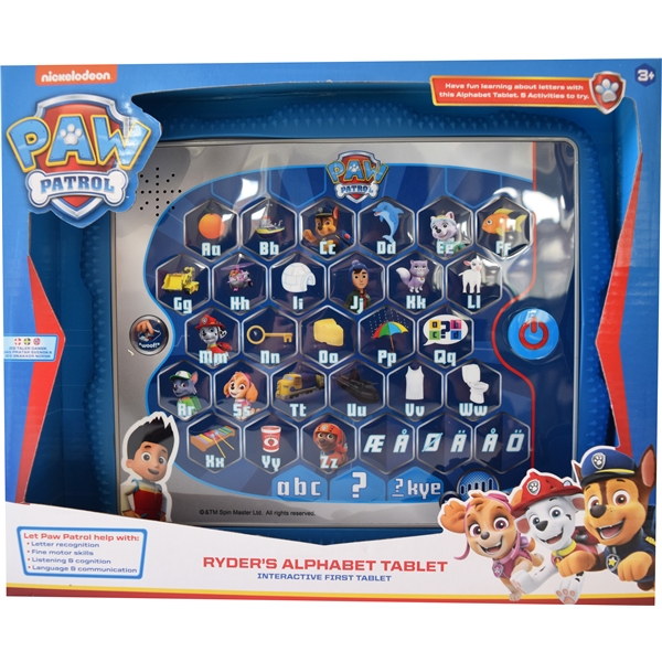 Paw Patrol Ryders Alphabet Pad DK/SE/NO (Billede 2 af 3)