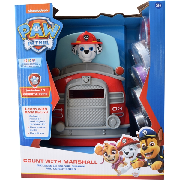 Paw Patrol Count With Marshall DK/SE/NO (Billede 4 af 5)