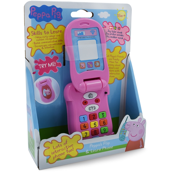 Gurli Gris Flip & Learn Telefon (Billede 4 af 4)