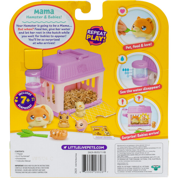 Little Live Pets Mama Surprise Minis Hamster (Billede 6 af 6)