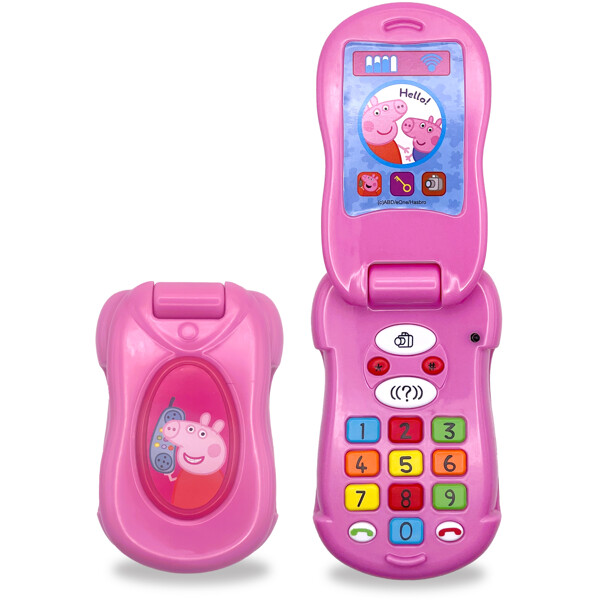 Peppa Flip Og Lær Telefon (Billede 2 af 2)
