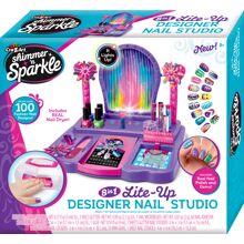 Shimmer n' Sparkle 8-i-1 Neglesalon med Tørrer