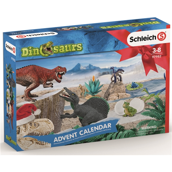 Schleich 97982 Julekalender Dinosaurer (Billede 1 af 2)