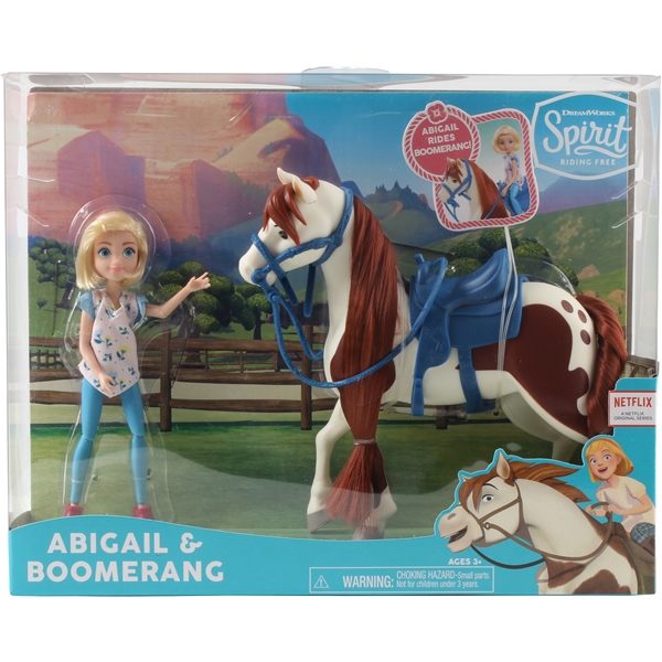 Spirit Abigail Dukke & Boomerang Hest