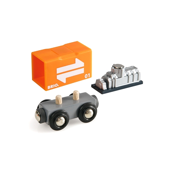 BRIO 33208 Bil- og Togsæt med Kran (Billede 5 af 5)