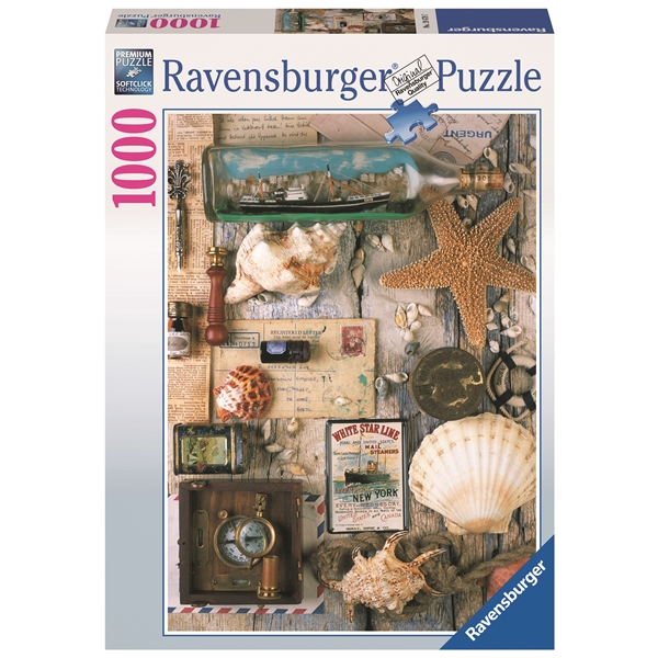 Puslespil 1000 Brikker Souvenirs fra Havet (Billede 1 af 3)