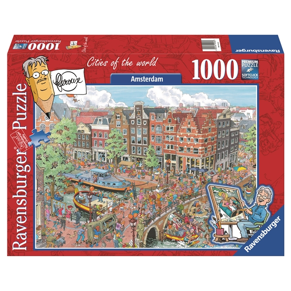 Puslespil 1000 Brikker Amsterdam (Billede 1 af 2)