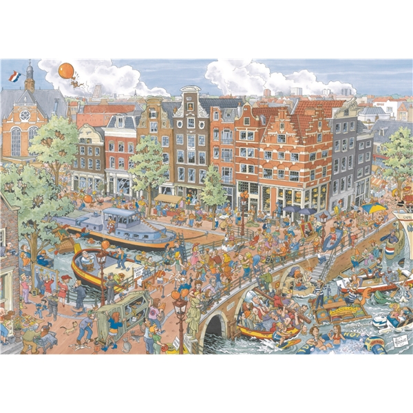 Puslespil 1000 Brikker Amsterdam (Billede 2 af 2)