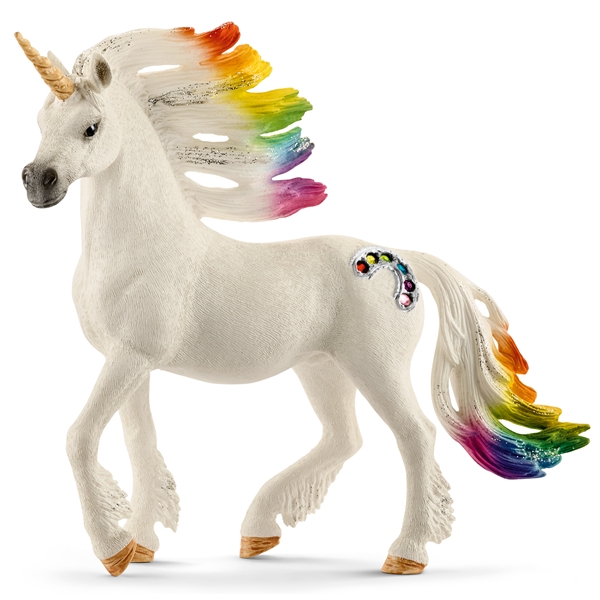 Schleich 70523 Rainbow Unicorn Hingst