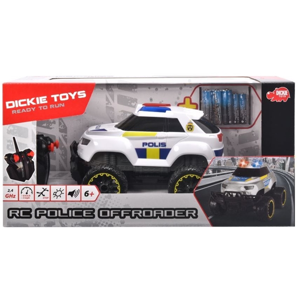 Dickie Toys RC Police Offroader (Billede 2 af 2)