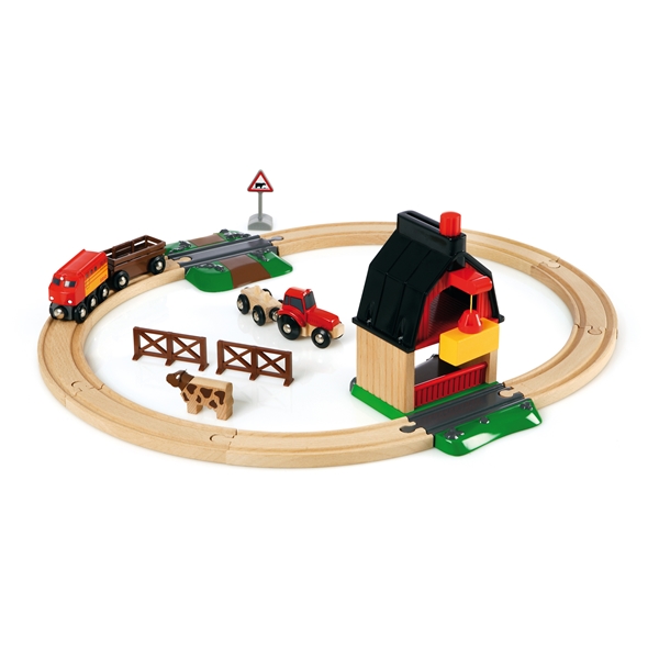 BRIO 33719 Bondegård/Landsæt (Billede 1 af 3)