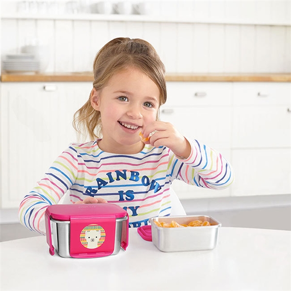 Skip Hop Zoo Madkasse Stål Lama (Billede 3 af 3)