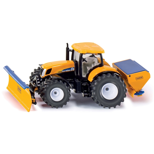 Siku TractorPloughSaltspread 1:50