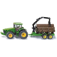 SIKU John Deere Skovtrailer 1:50