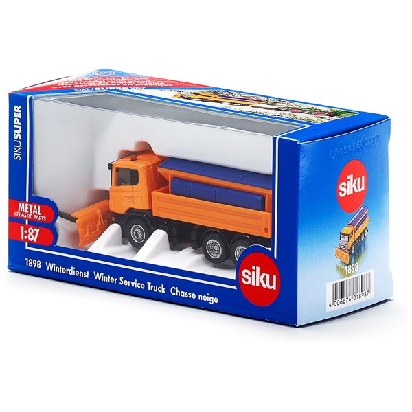 SIKU Scania Sneplovning Lastbil 1:87 (Billede 2 af 2)